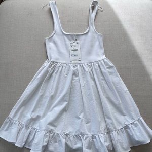 Zara White Tank Dress